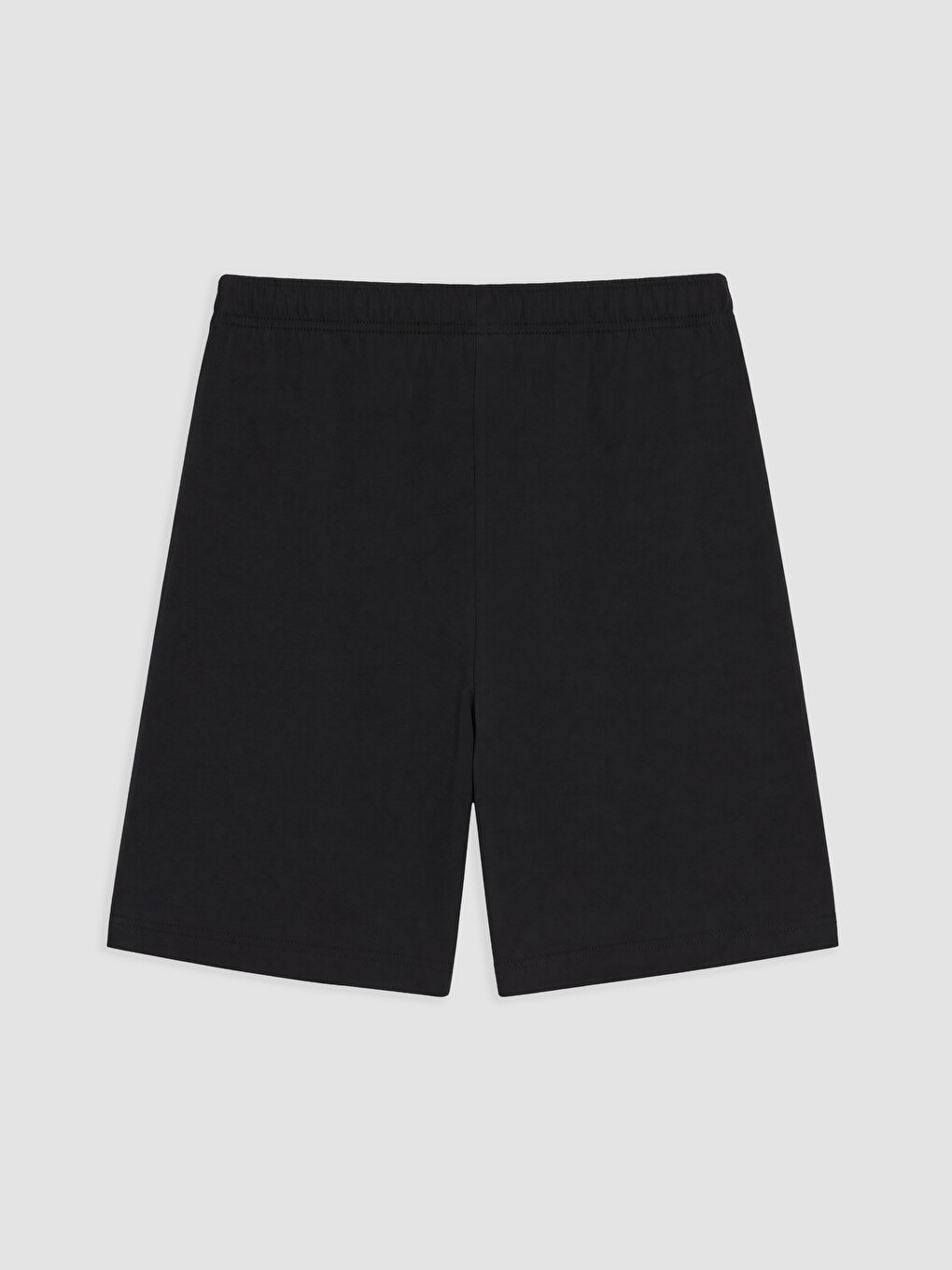 Siyah Baskılı Erkek Çocuk Pijama Şort 2'li-2