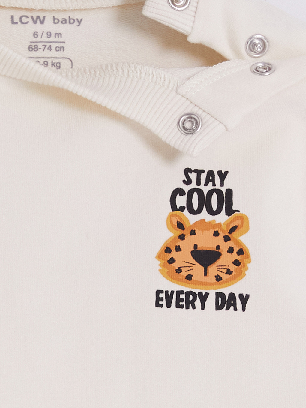 Baby Boy Ecru Tracksuit Set-6