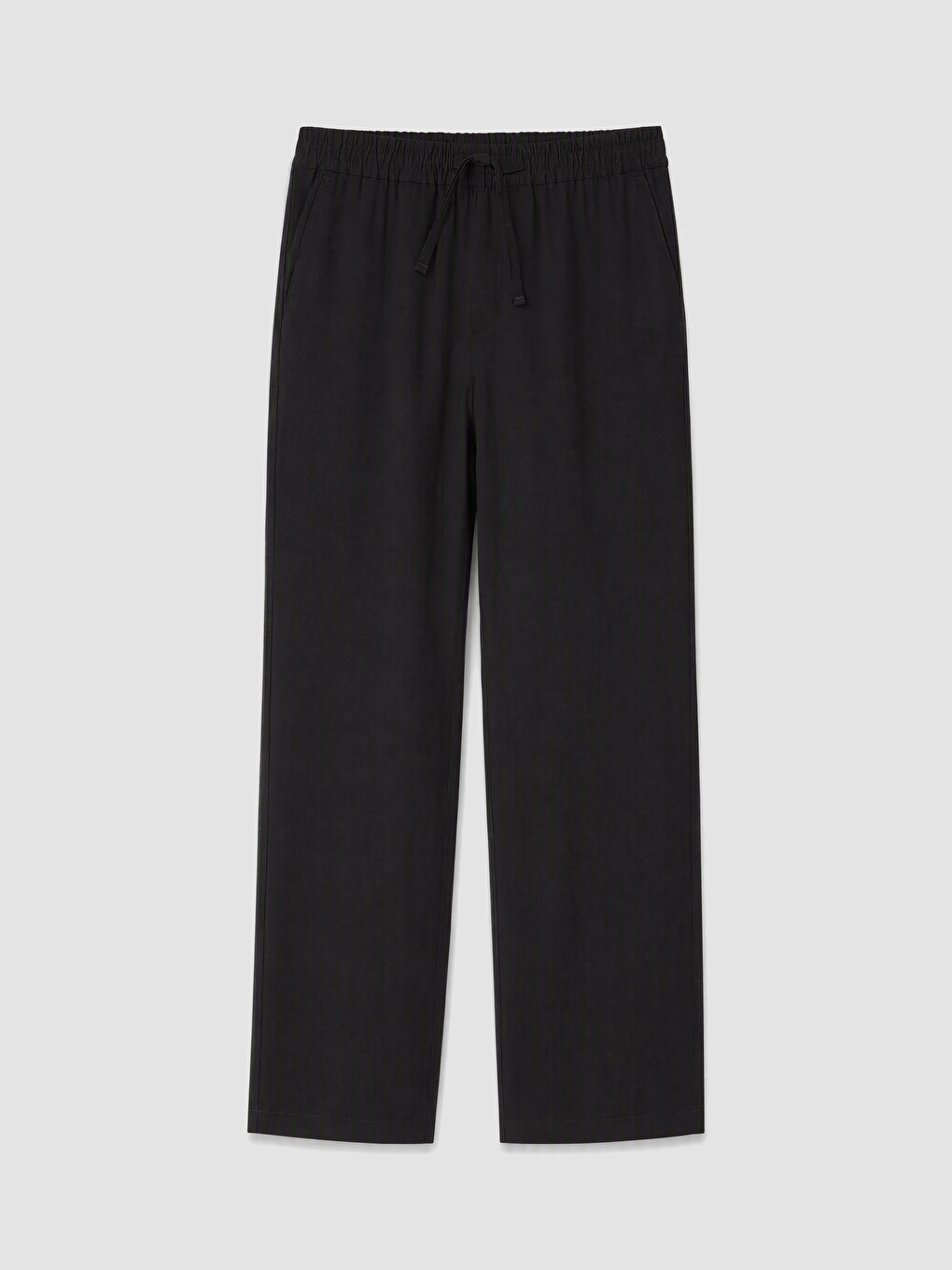 Siyah Regular Fit Erkek Pantolon-4