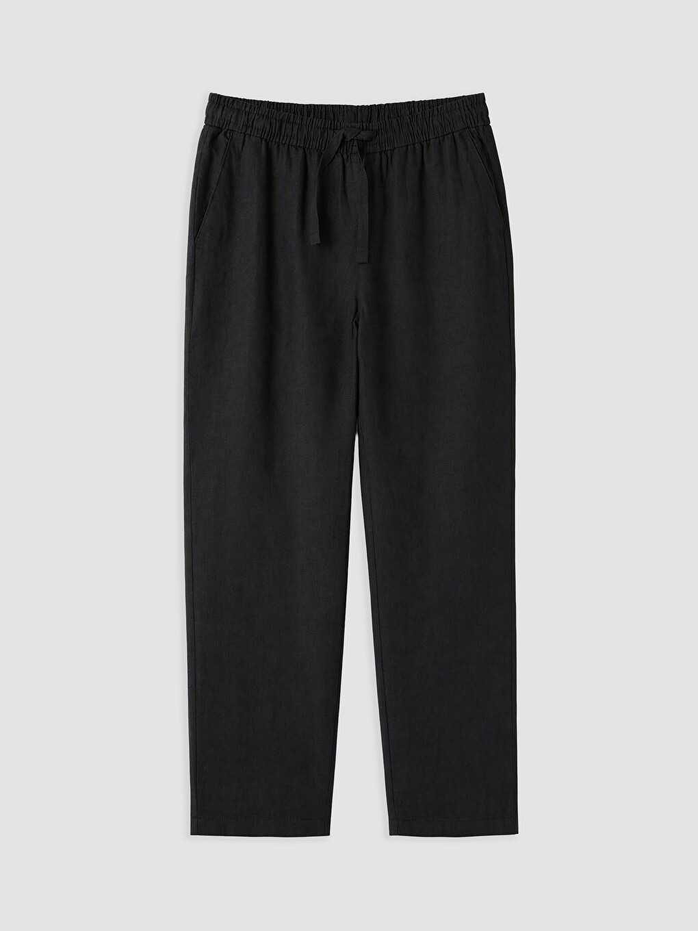 Брюки Regular Fit Из 100% Льна Для Мужчин