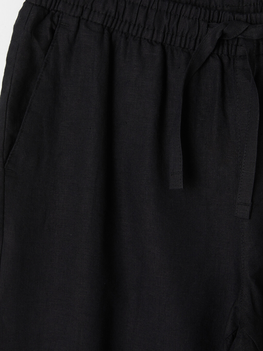 Брюки Regular Fit Из 100% Льна Для Мужчин-2