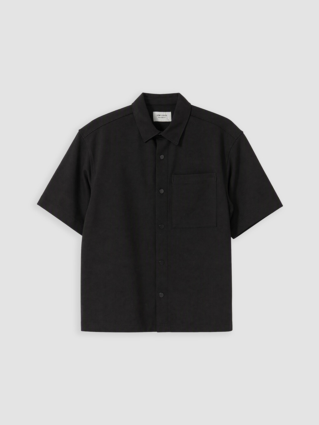 Man Black Shirt