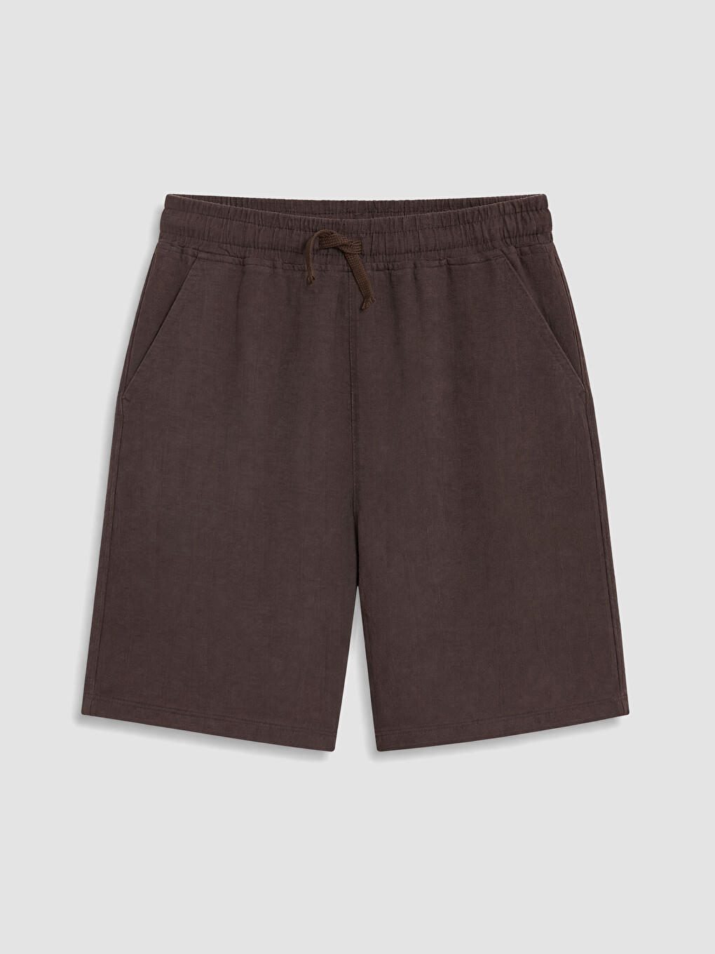 Drawstring Waist Regular Fit Boys' Shorts