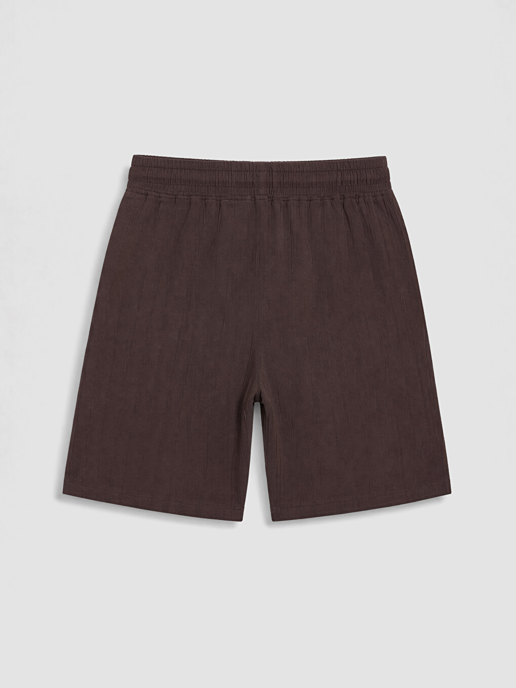Drawstring Waist Regular Fit Boys' Shorts-2
