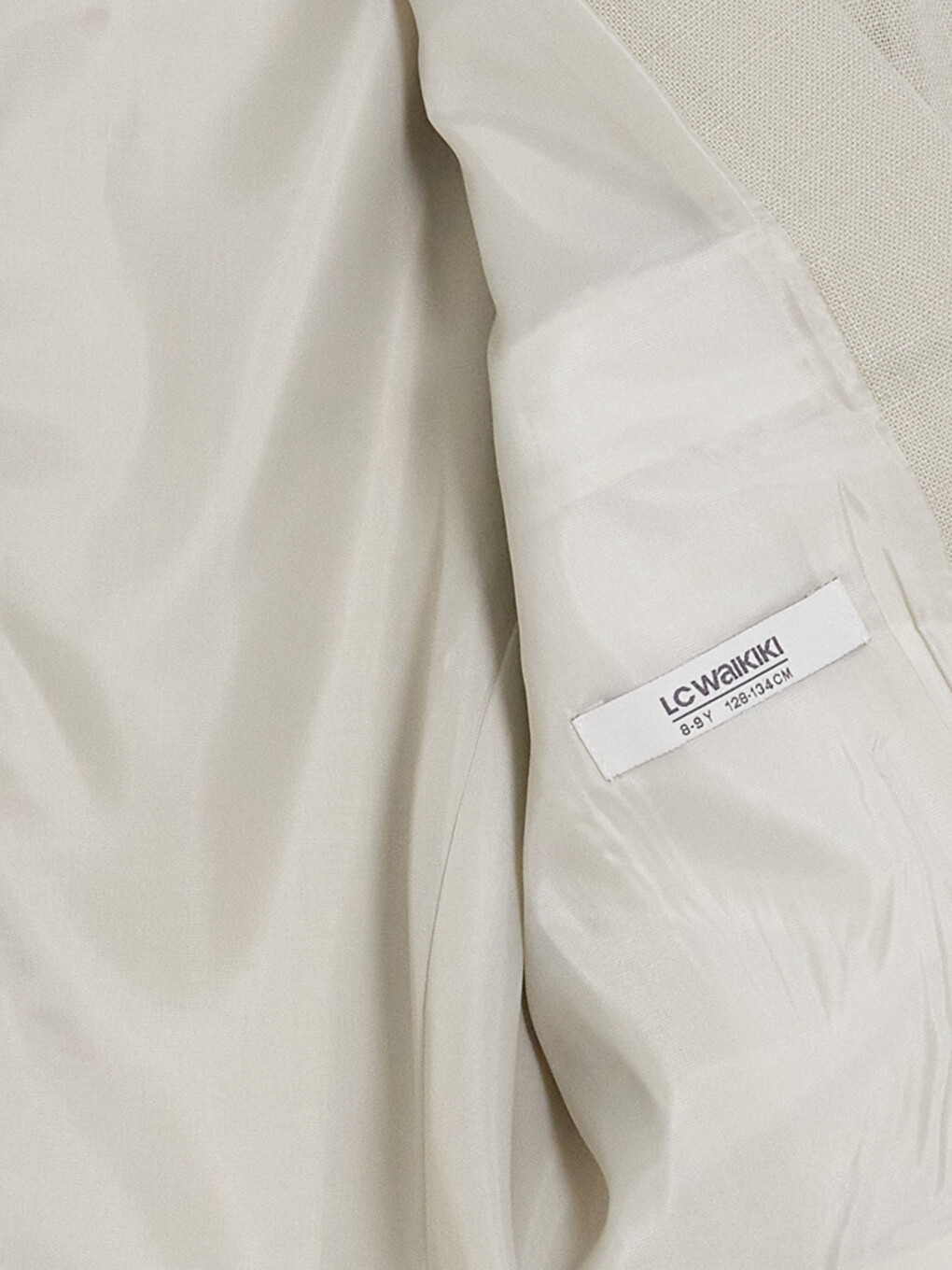 Bej Erkek Çocuk Blazer Ceket-3
