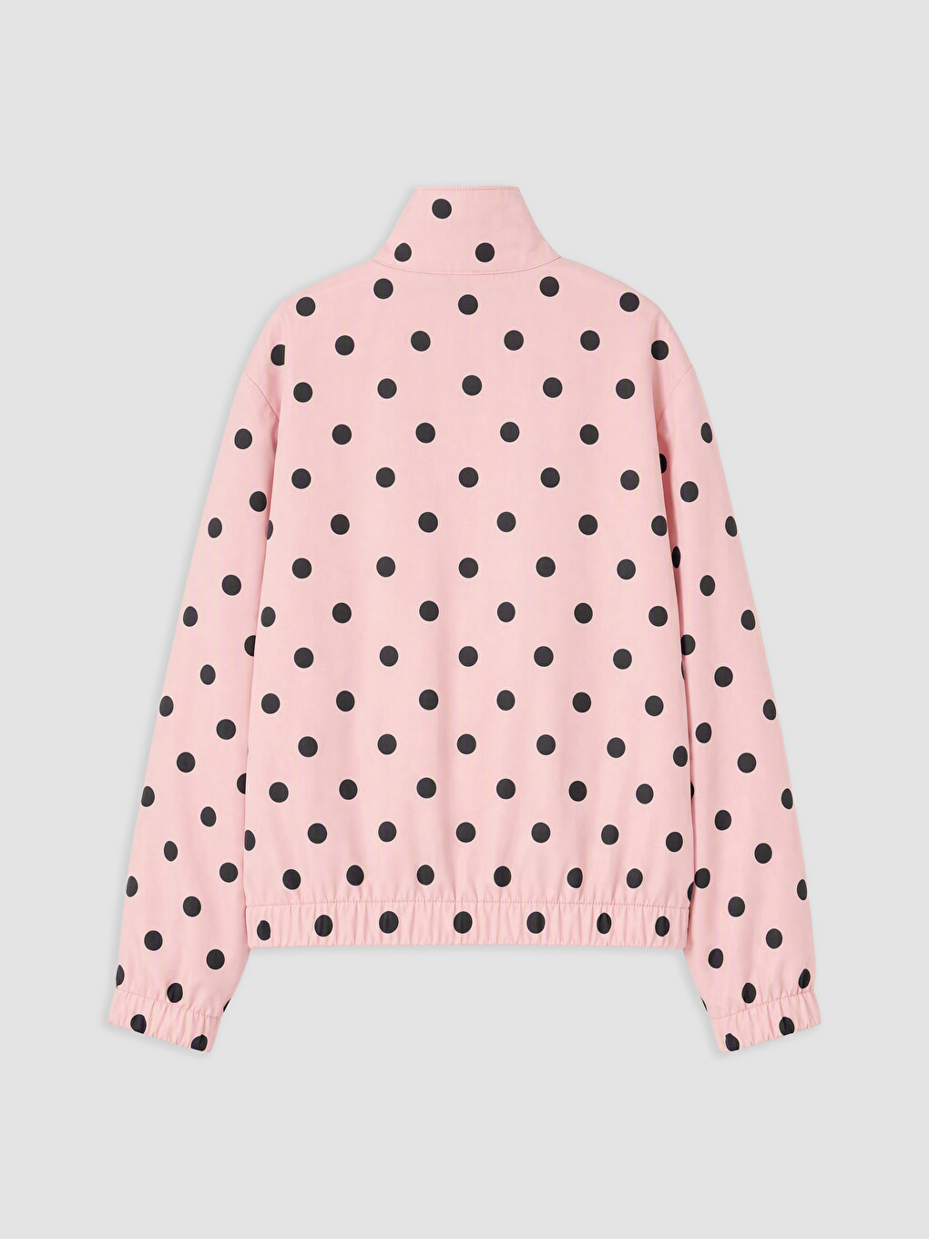 Mock Neck Polka Dot Girls' Jacket-1