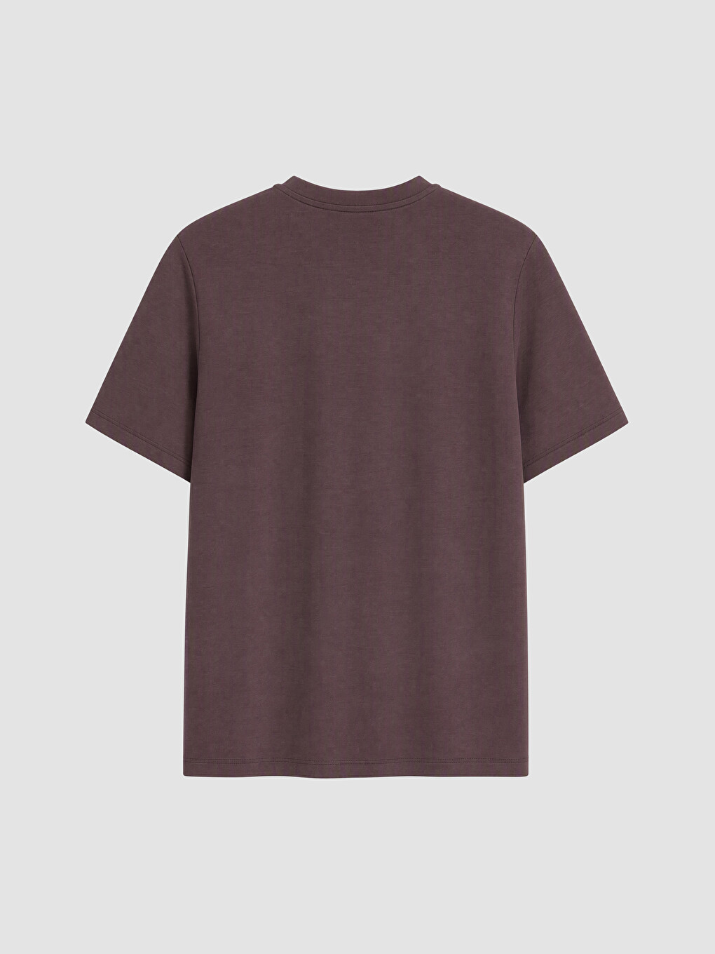 Mashkull Ngjyre Kumbull T-shirt-2