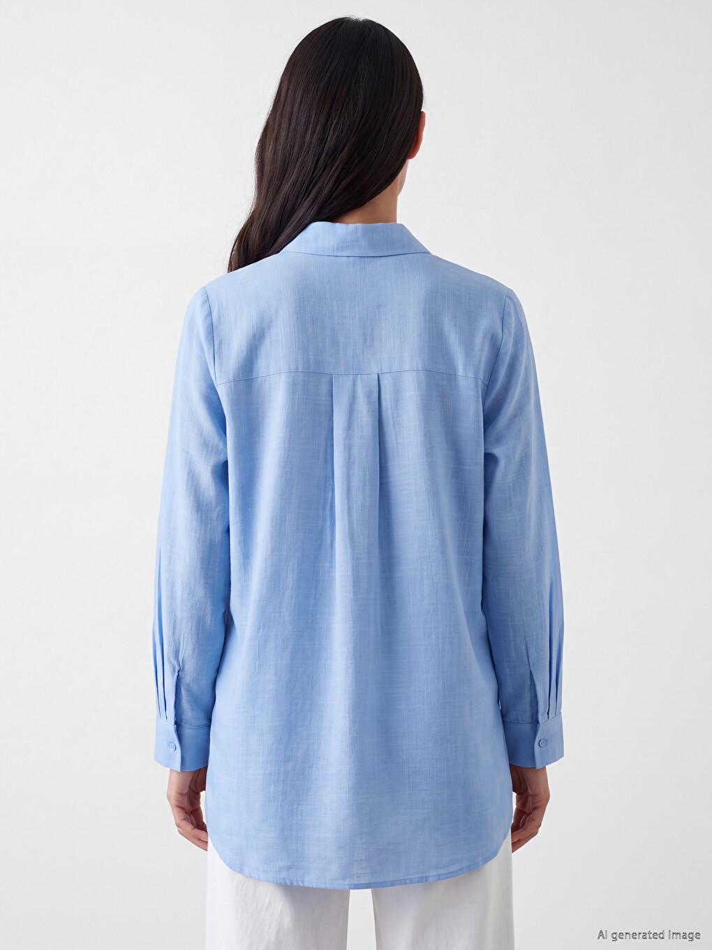 Poplin Women's Shirt Tunic-3
