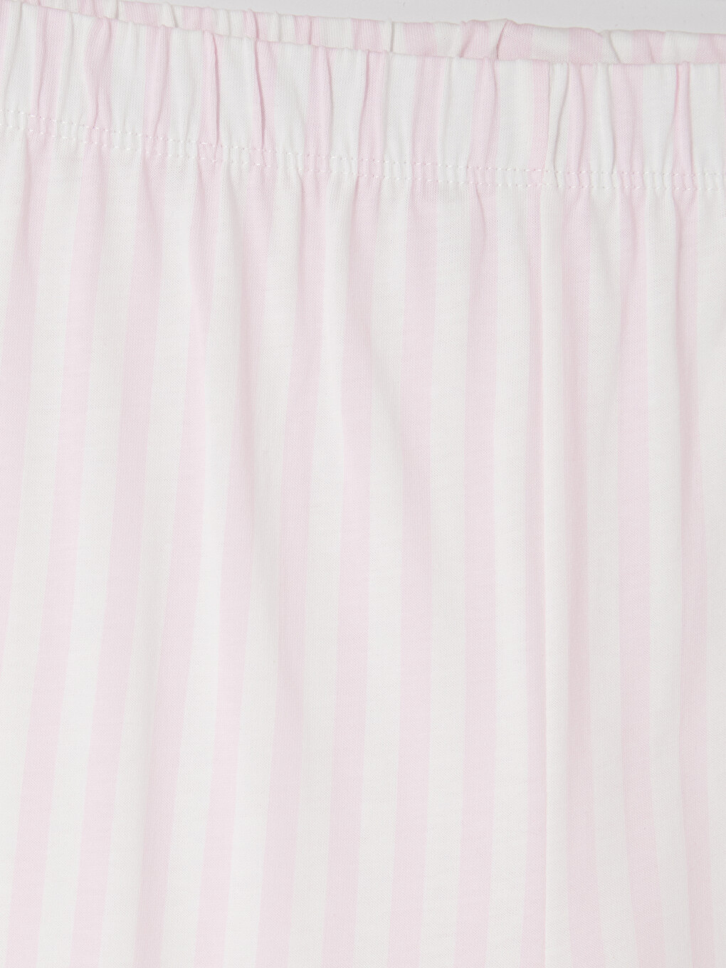 Pembe Bisiklet Yaka Kadın Pijama Takım-5