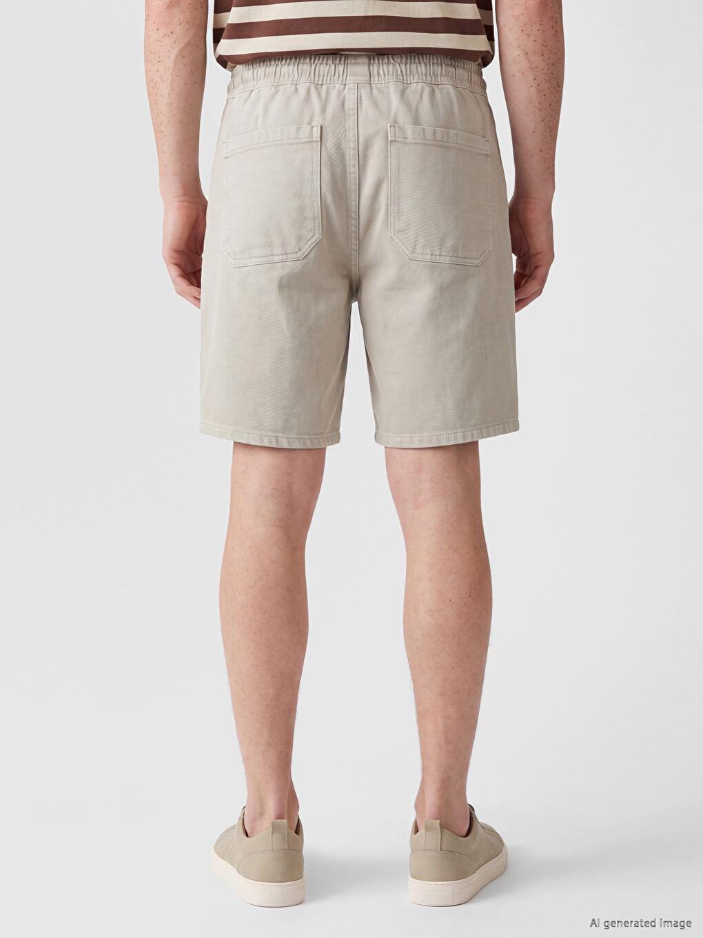 Relax Fit Men's Jean Shorts-3