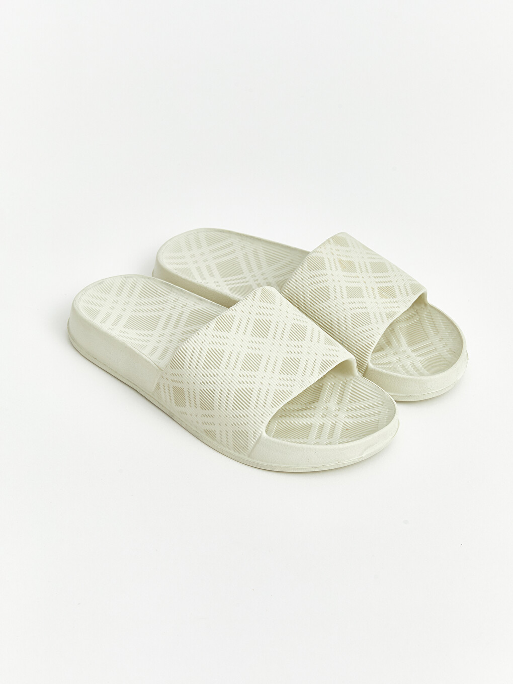 Geometric Patterned Men's Slipper