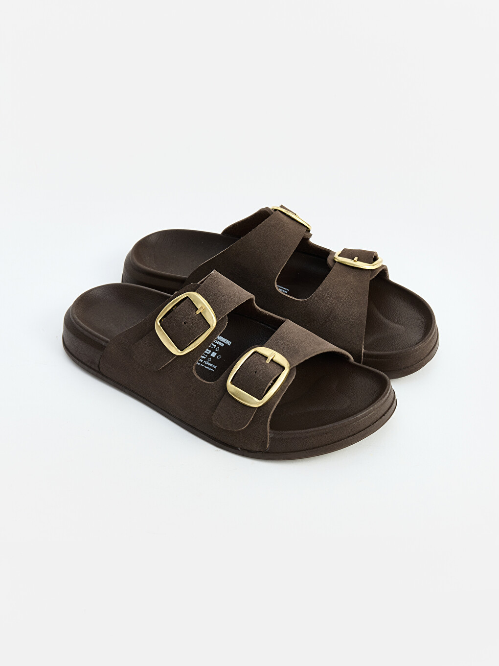 ორმაგი ზოლიანი ქალის ჩუსტები