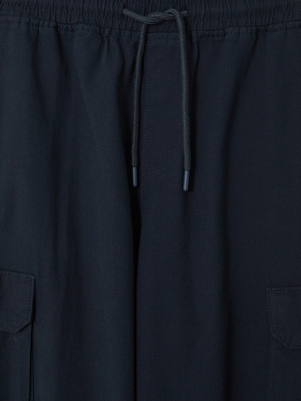 Antrasit Relax Fit Erkek Kargo Pantolon-1