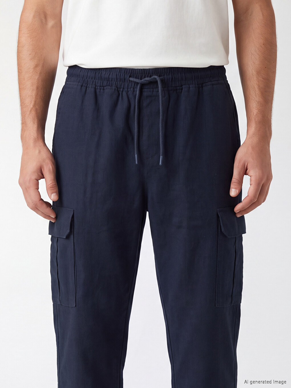 Opuštene Kargo Pantalone Za Muškarce-2