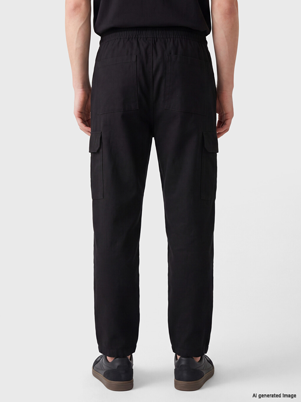 Relax Fit Men's Cargo Trousers-3