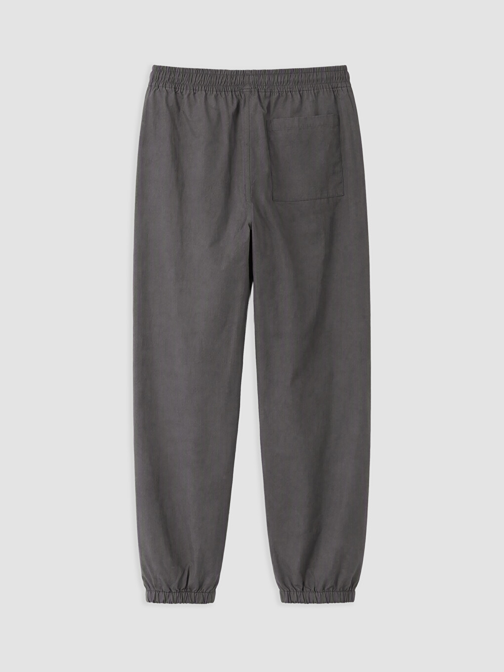 Antrasit Regular Fit Poplin Erkek Jogger Pantolon-1