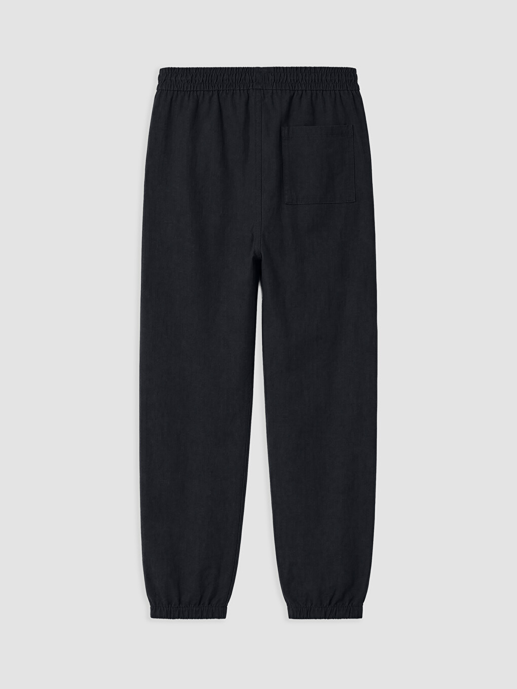 Siyah Regular Fit Erkek Jogger Pantolon-1