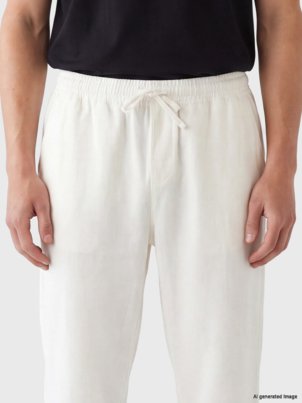 Regular Fit Men's Jogger Trousers-2