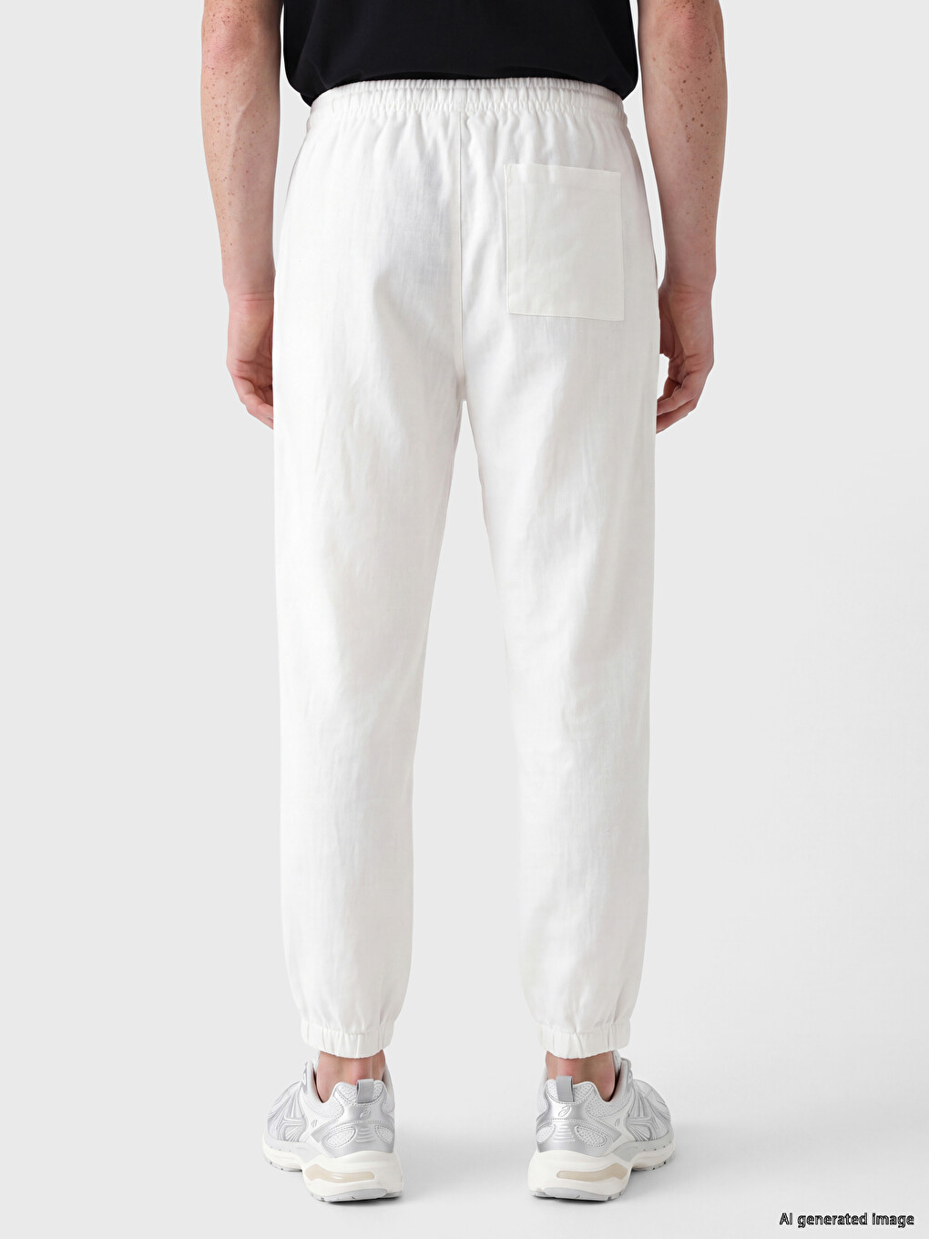 Regular Fit Men's Jogger Trousers-3