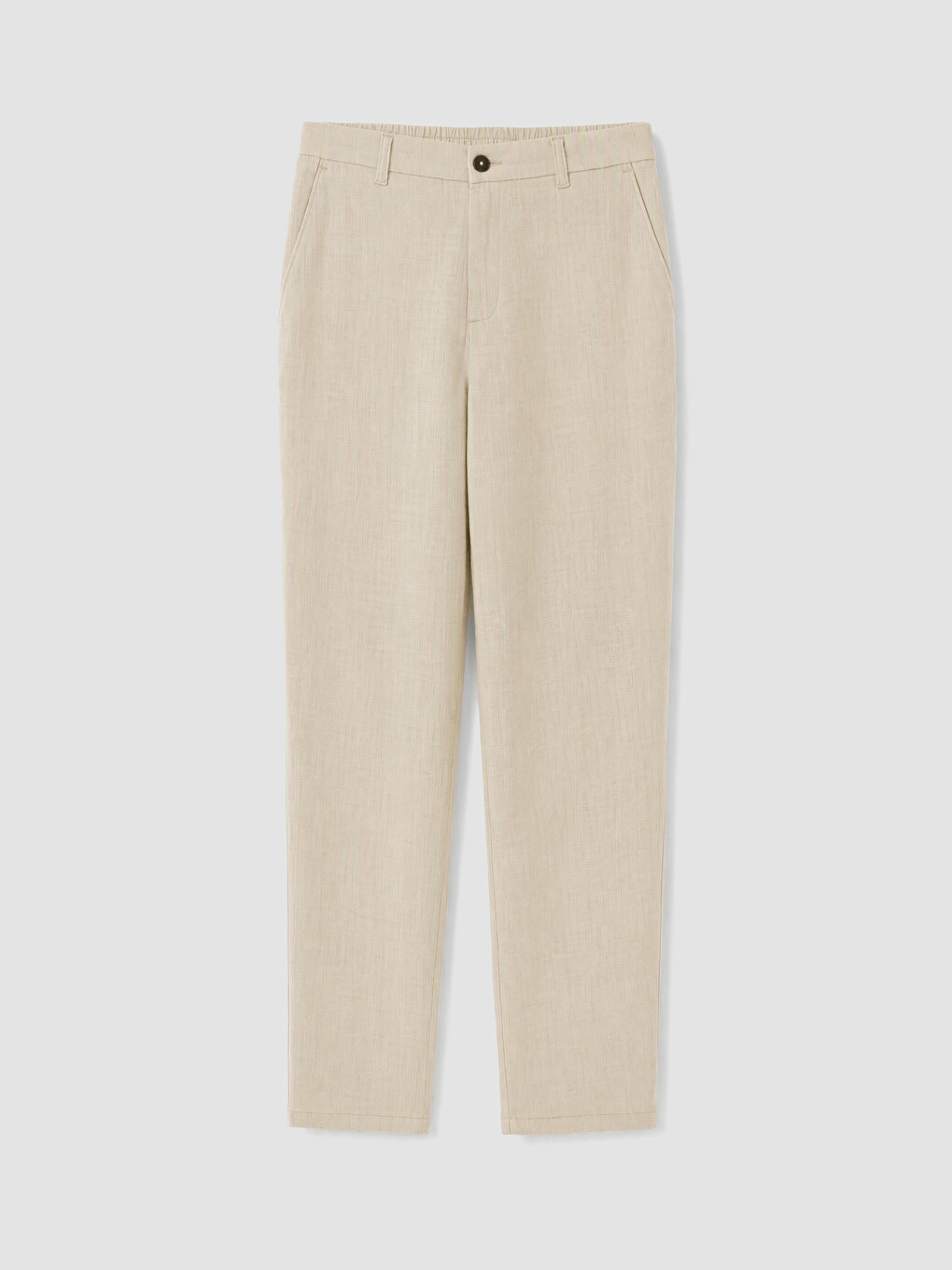 Standard Fit Men's Textured Trousers
