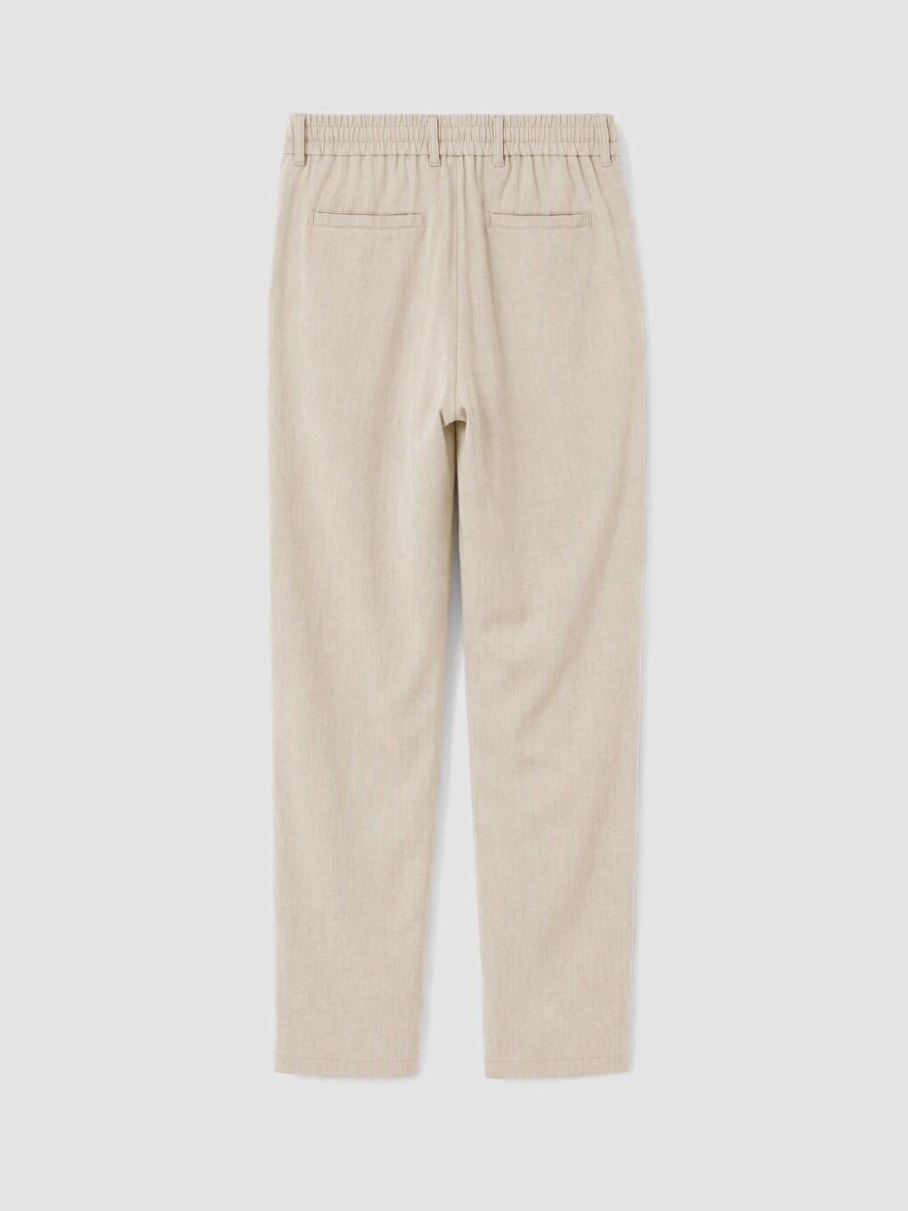 Standard Fit Men's Textured Trousers-3