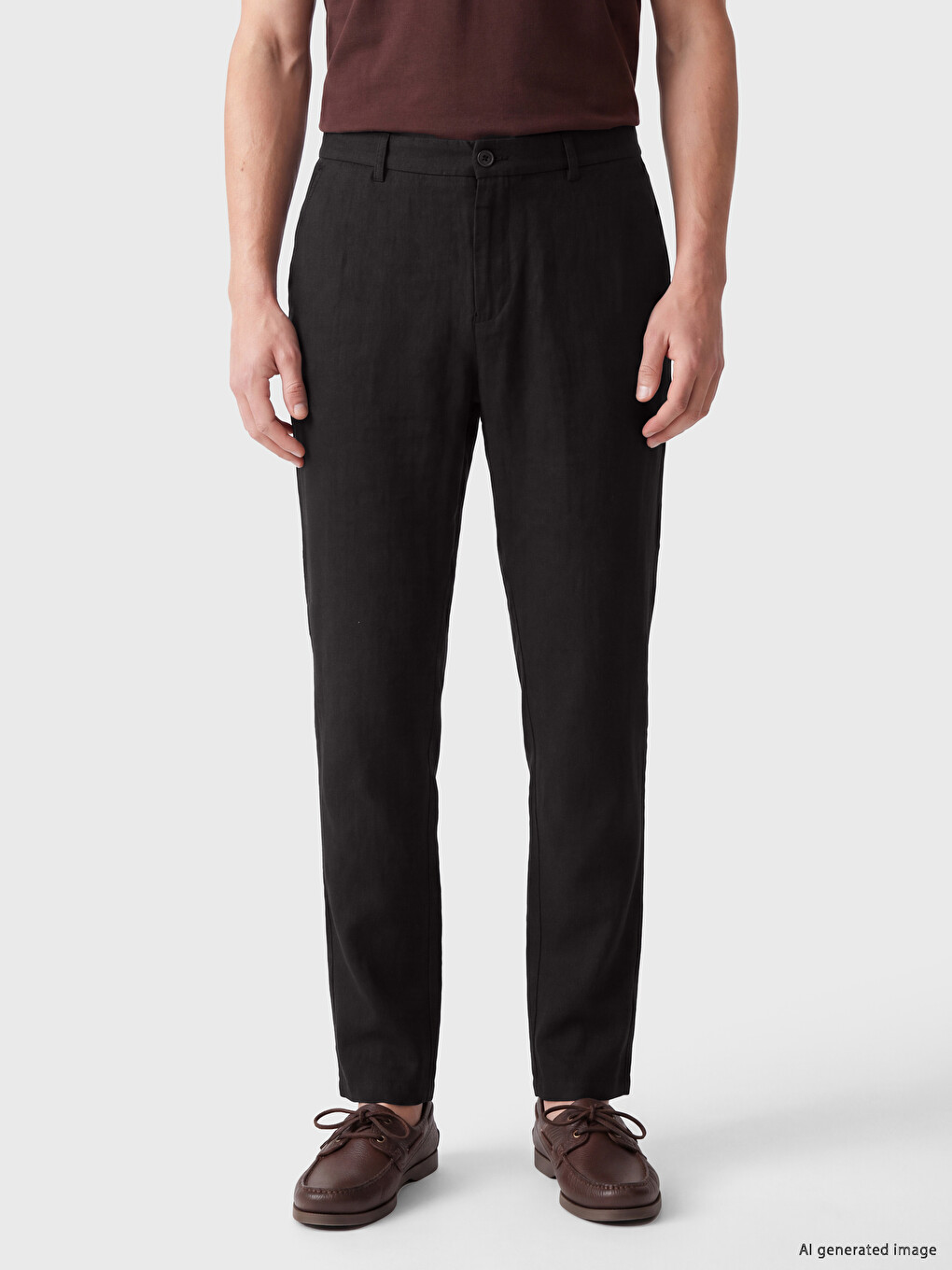 Standard Fit Men's Trousers-1