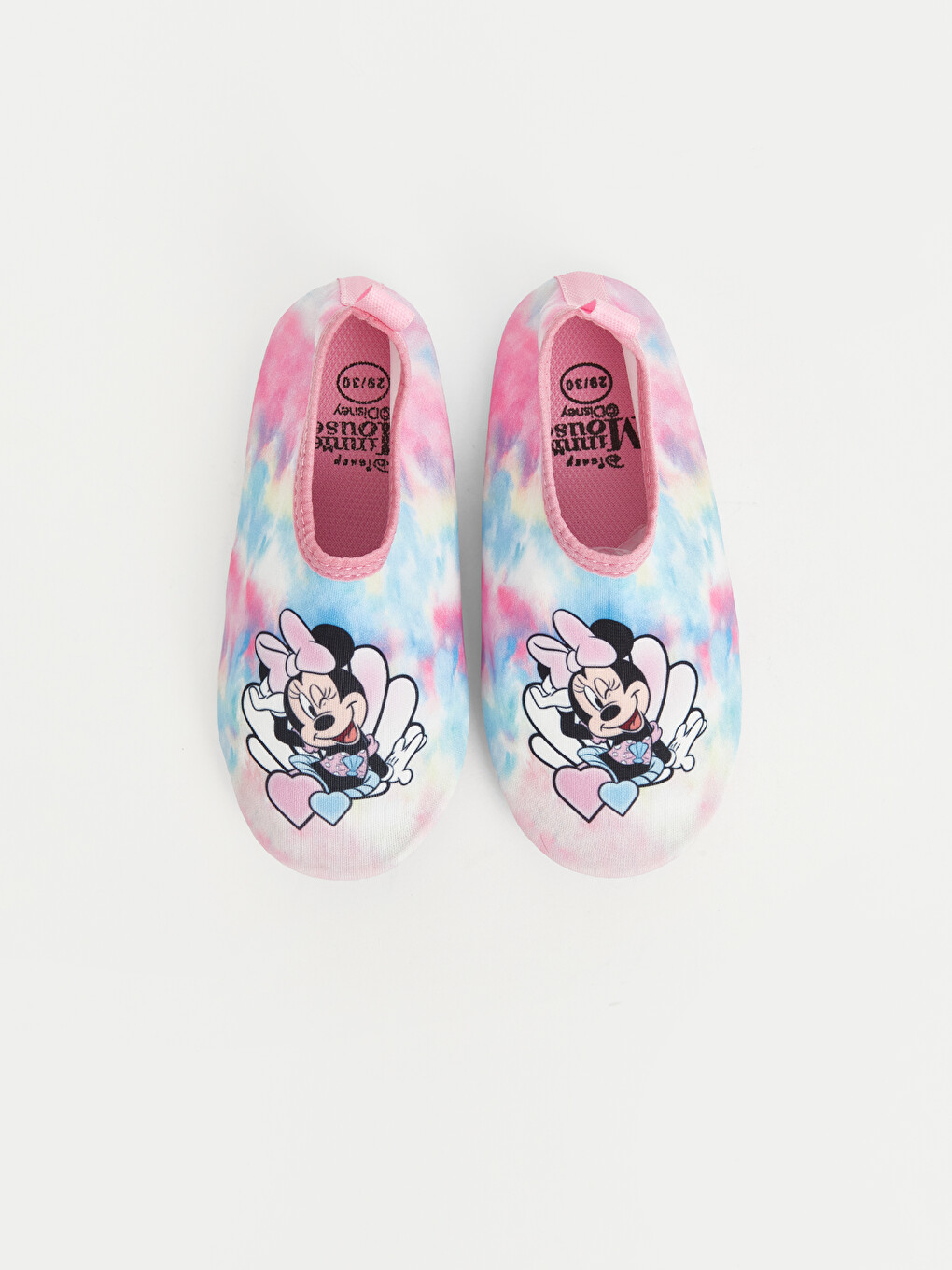 Karışık Minnie Mouse Baskılı Kız Çocuk Deniz Ayakkabısı-1