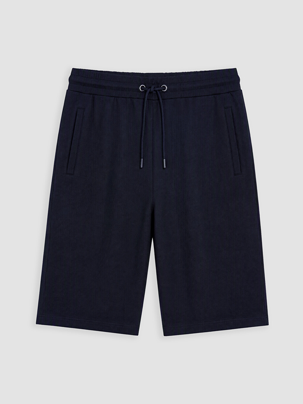 Lacivert Regular Fit Erkek Şort-4