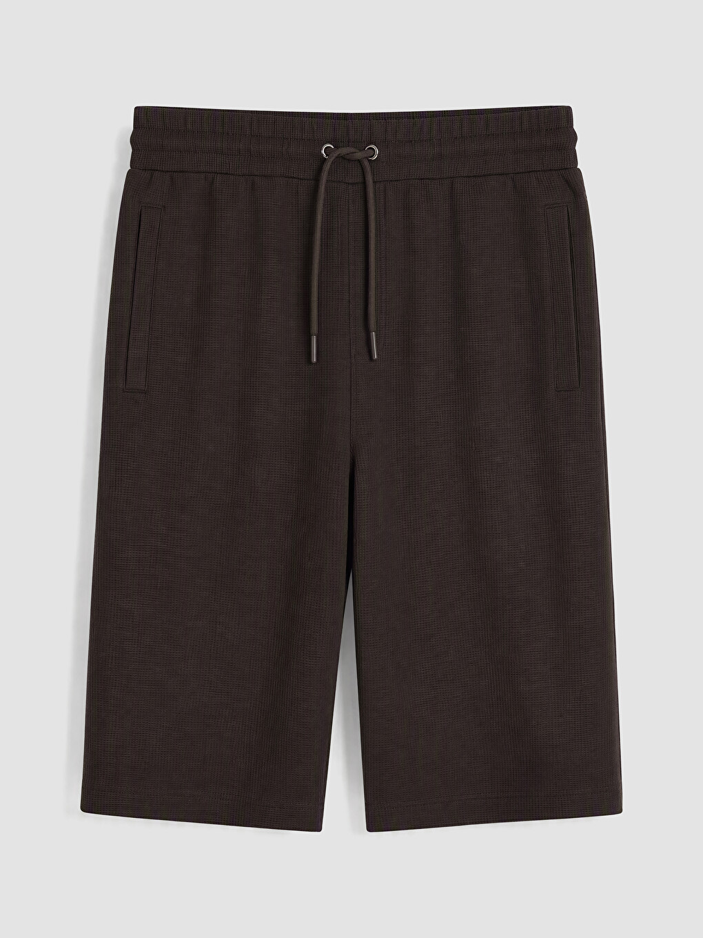 Kahverengi Regular Fit Erkek Şort-4