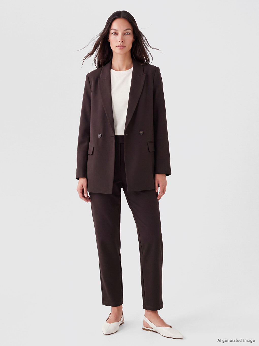 Elastic Waist Women's Trousers