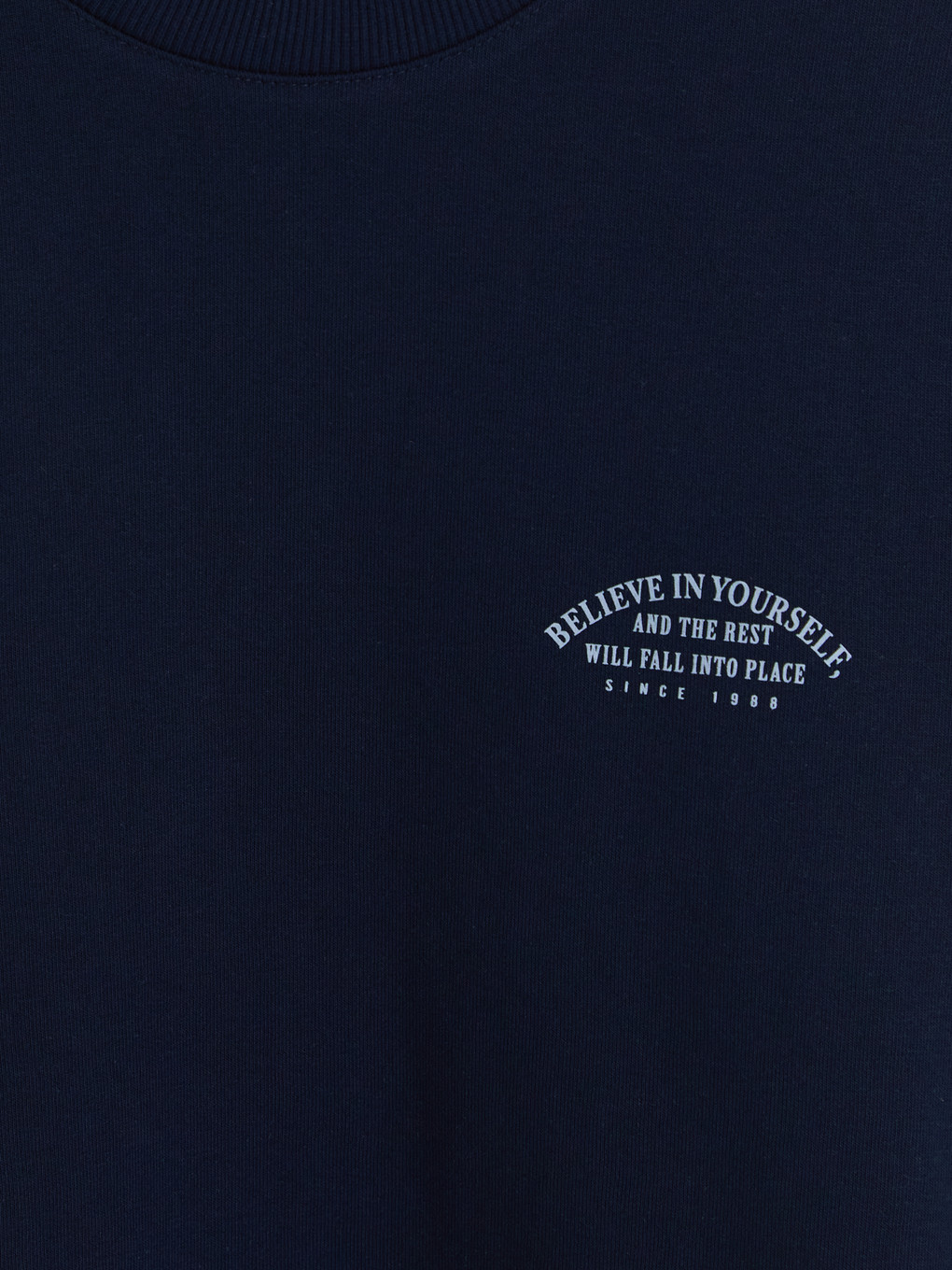 Crew Neck Men's Thick Sweatshirt-5