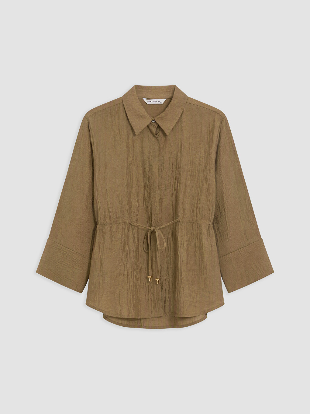 Woman Brown Shirt-4