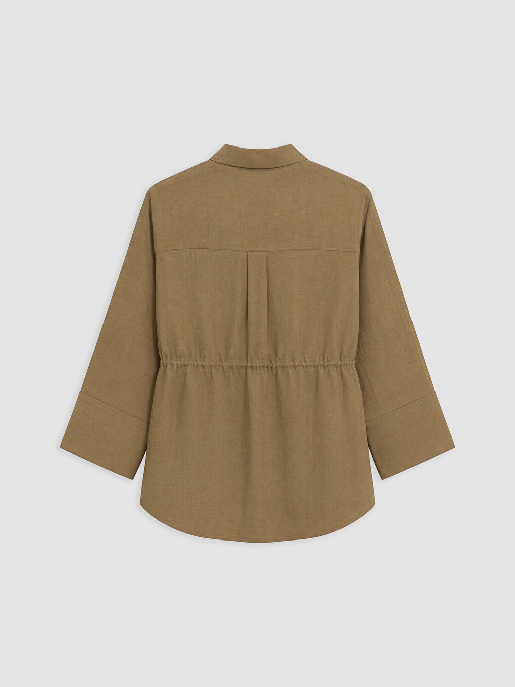 Woman Brown Shirt-5