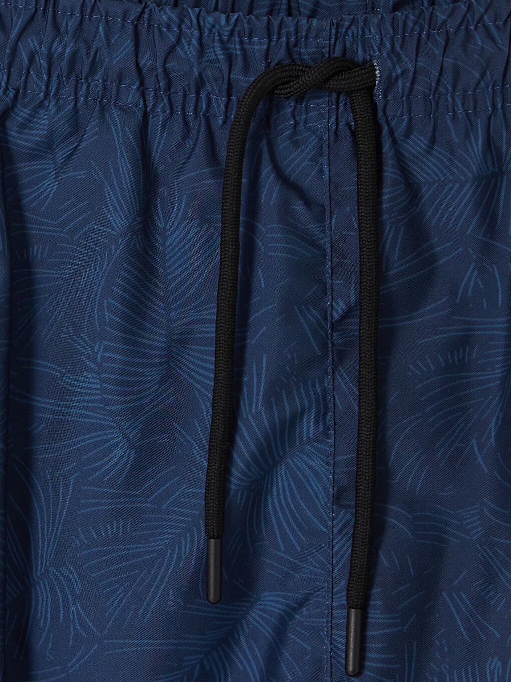 Man Navy Swimming Shorts-2