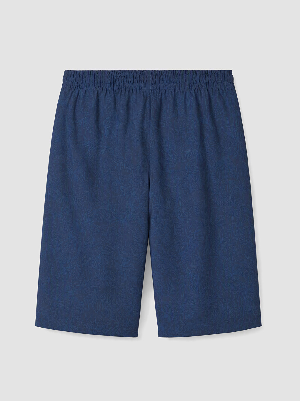 Man Navy Swimming Shorts-3