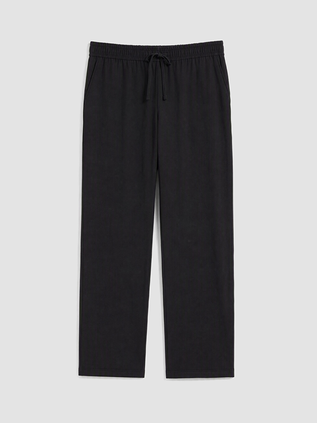 Siyah Regular Fit Erkek Pantolon-4