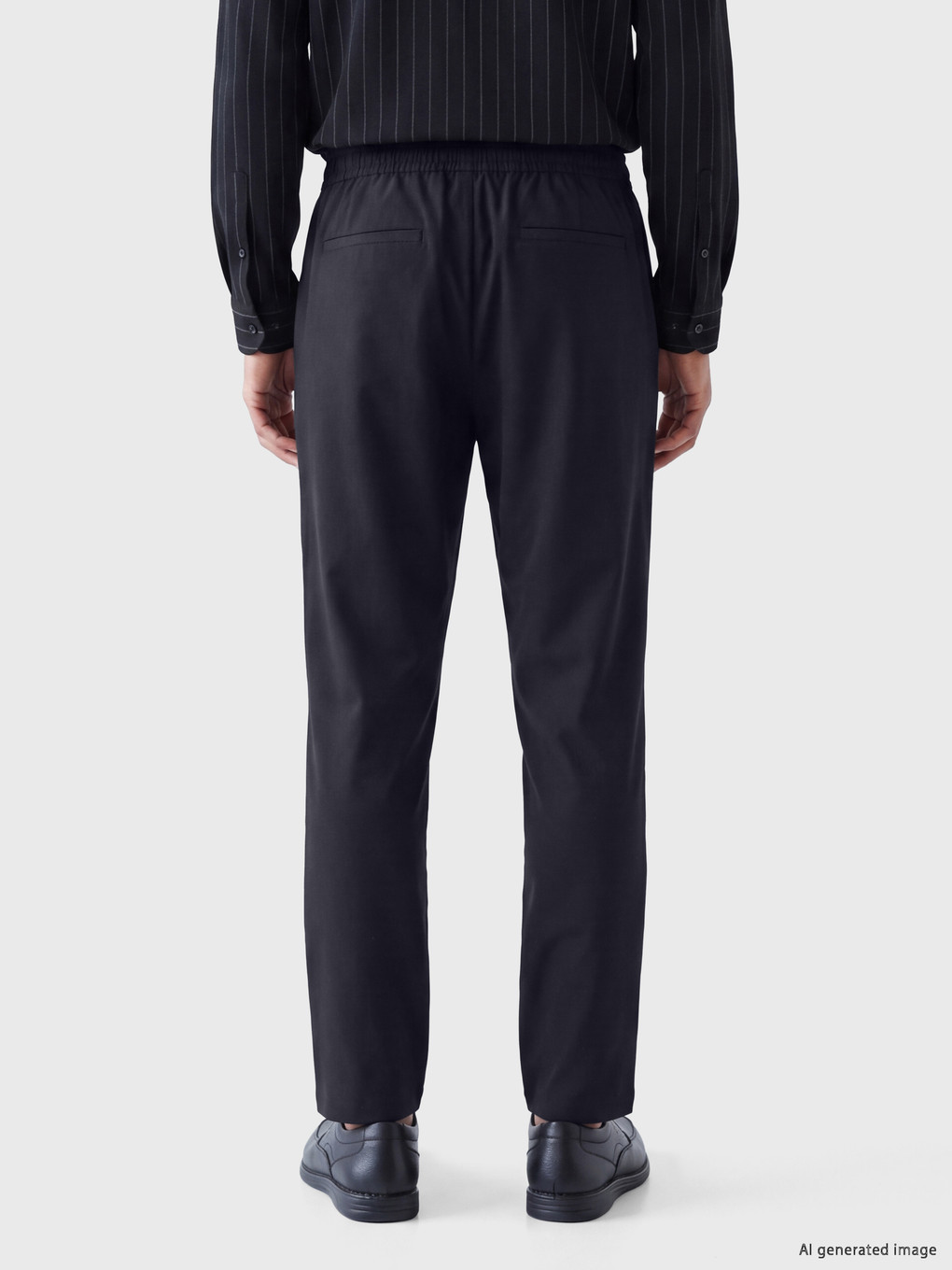 Lacivert Regular Fit Erkek Pantolon-2