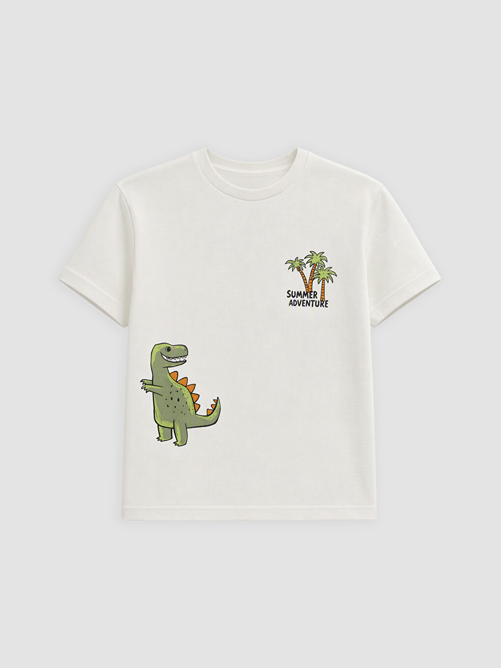 Crew Neck Printed Baby T-shirt