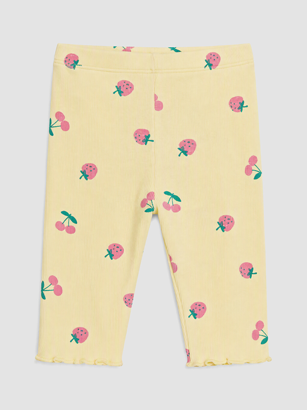 Baby Girl Yellow Leggings-1