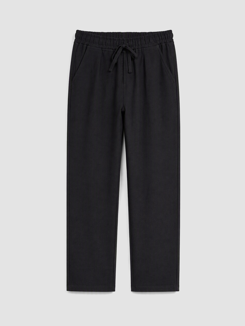 Siyah Regular Fit Erkek Çocuk Pantolon