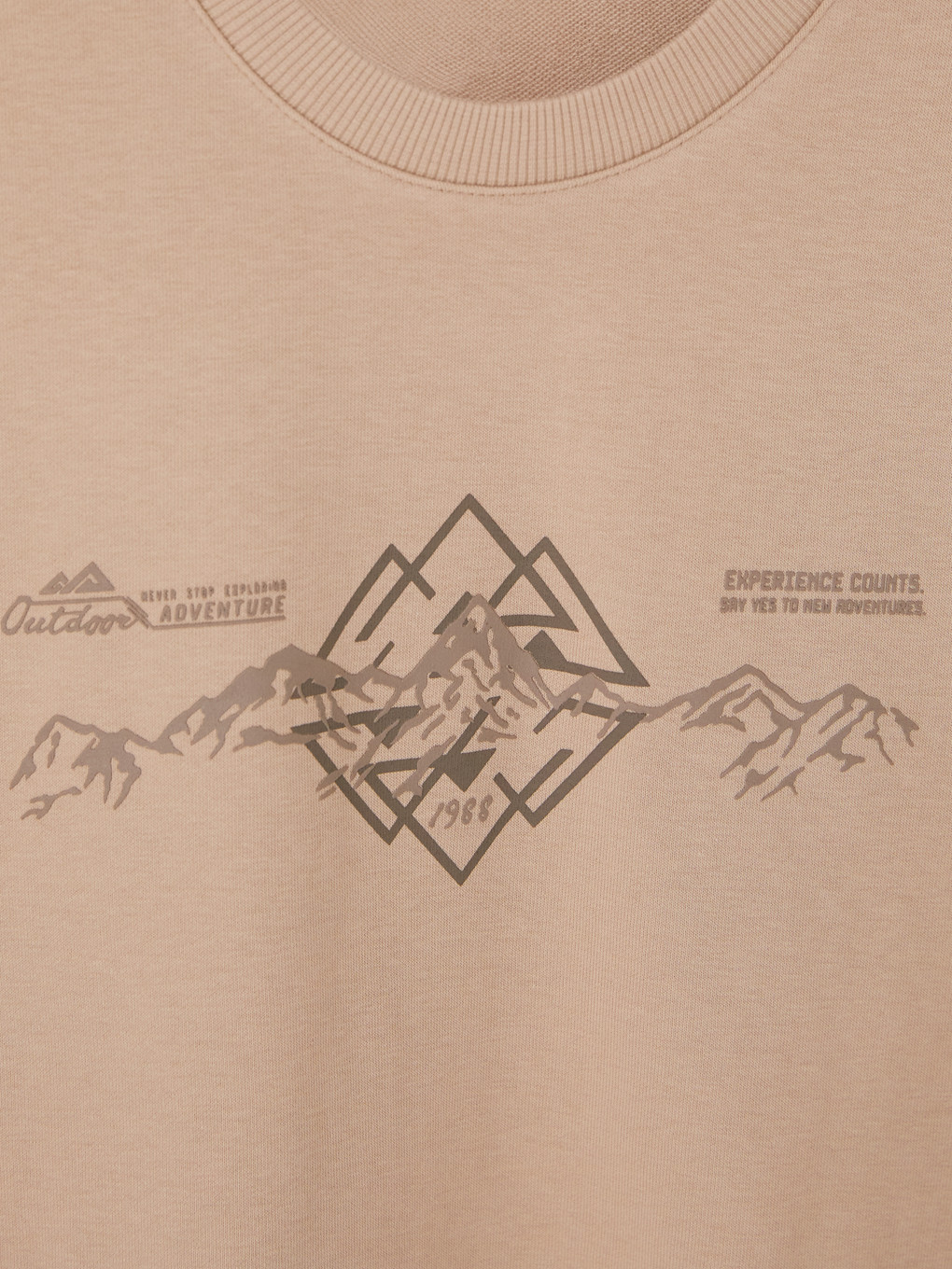 Crew Neck Men's Sweatshirt-2