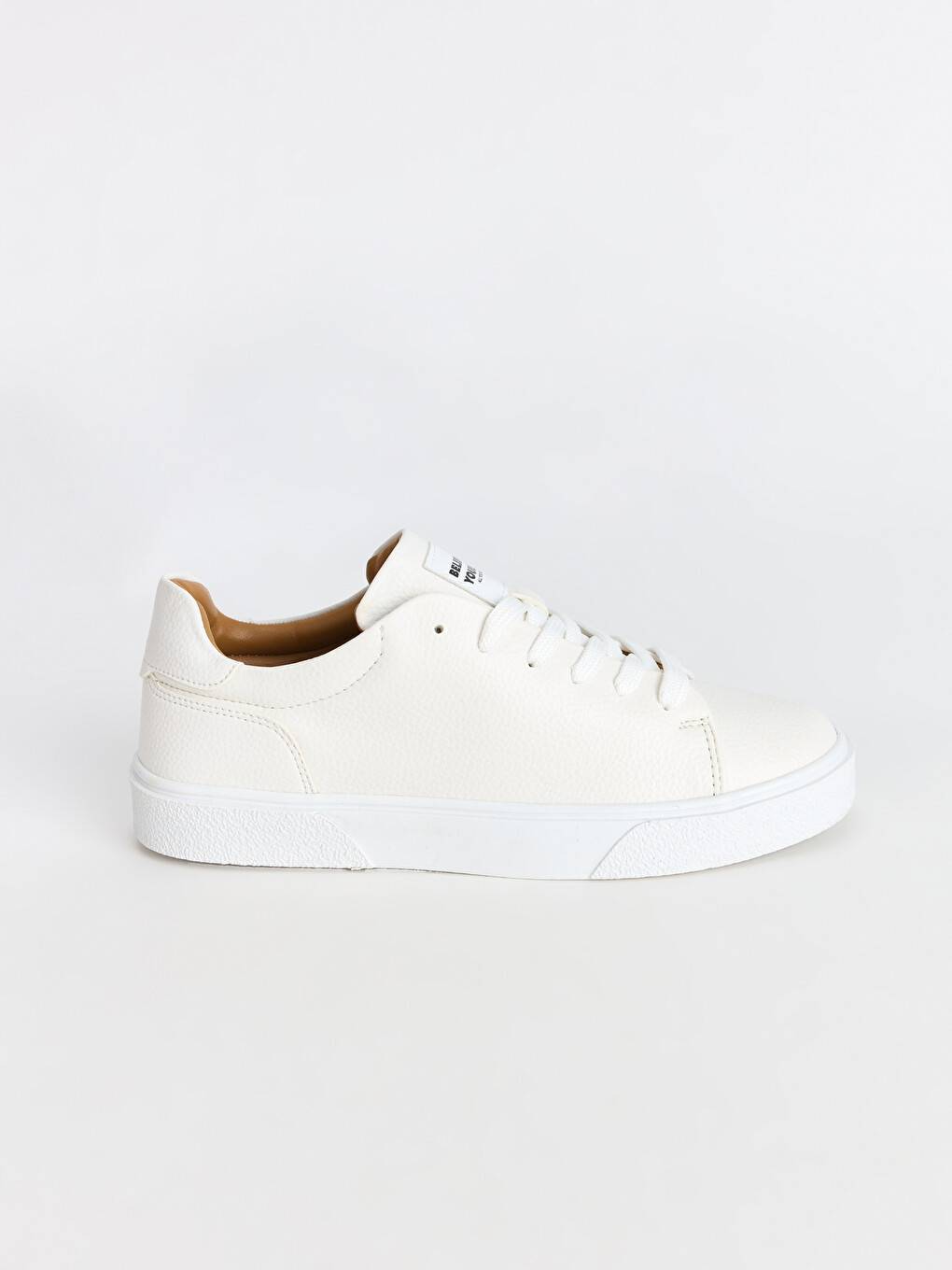 Beyaz Baskılı Erkek Çocuk Sneaker-1