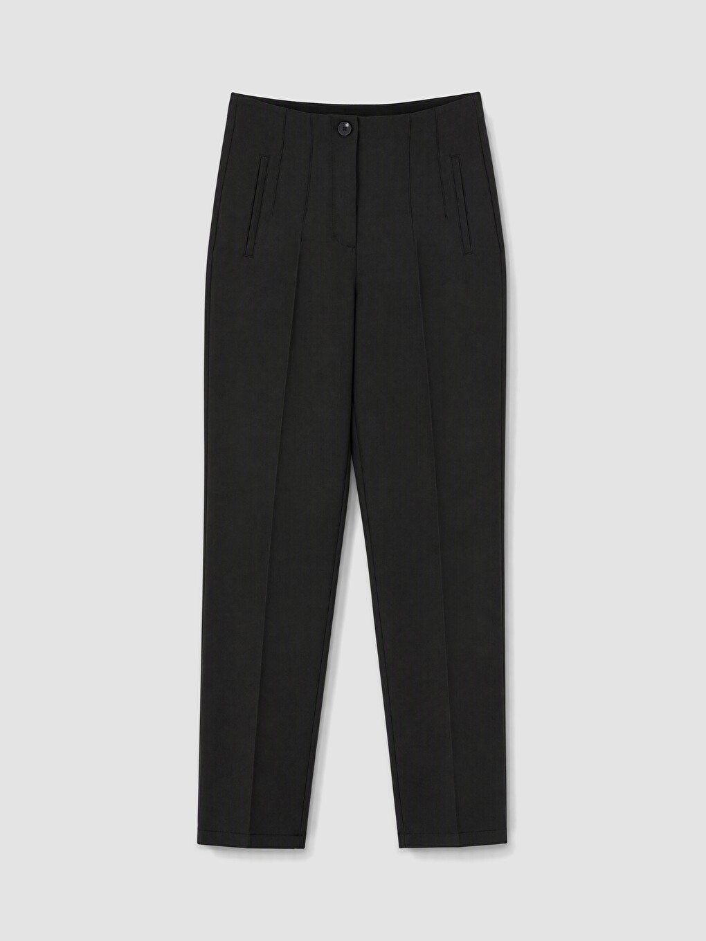 Cigarette Women's Fabric Trousers