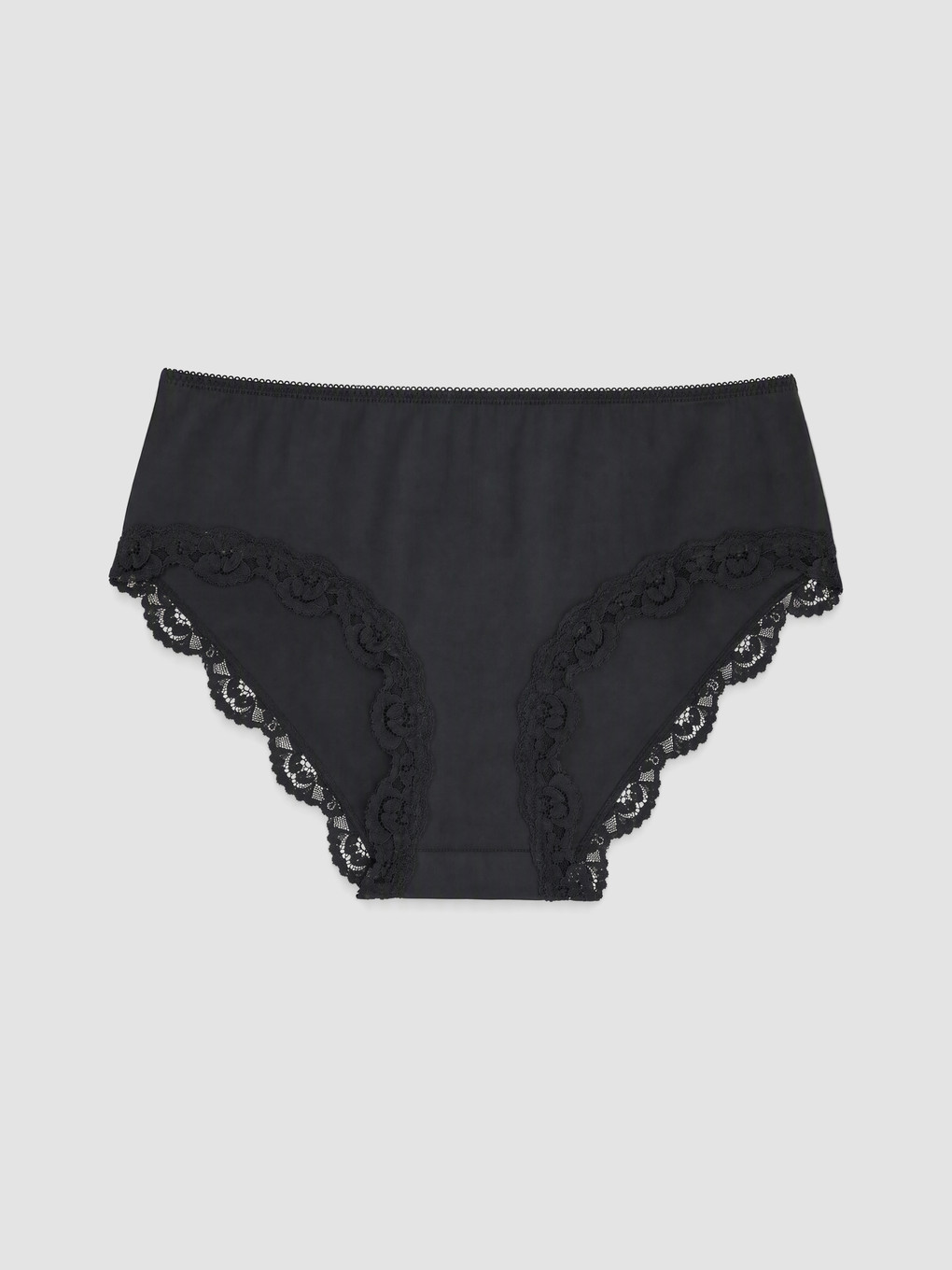Woman Black Knickers-1