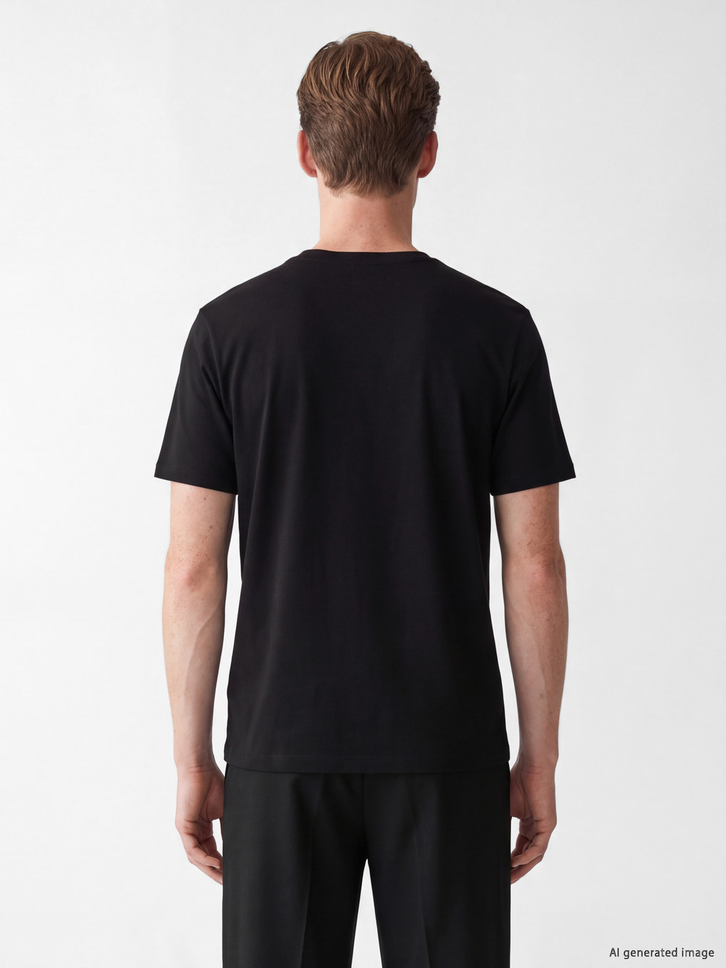 Crew Neck Printed Men's T-shirt-3