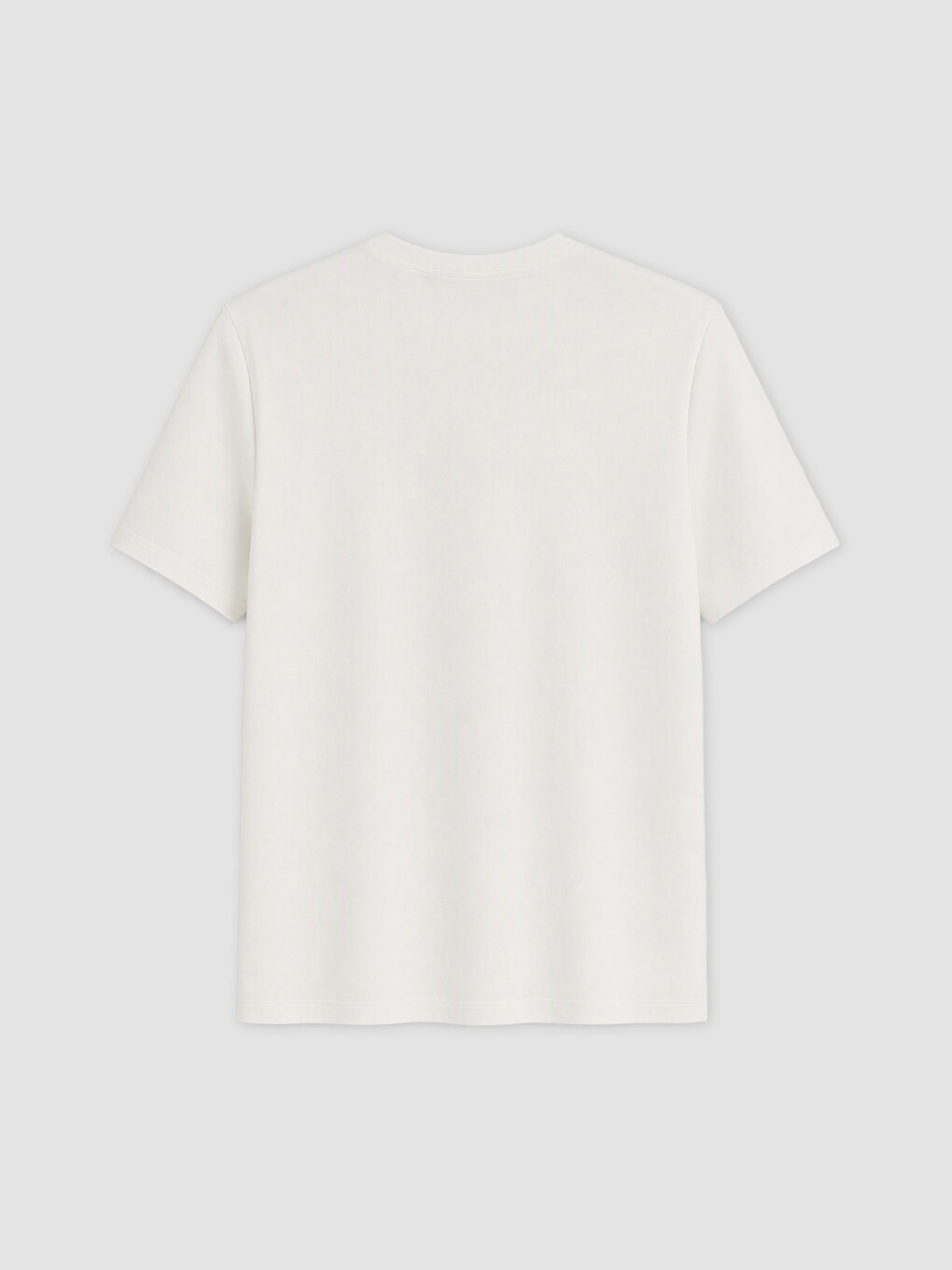 Man White T-shirt-2