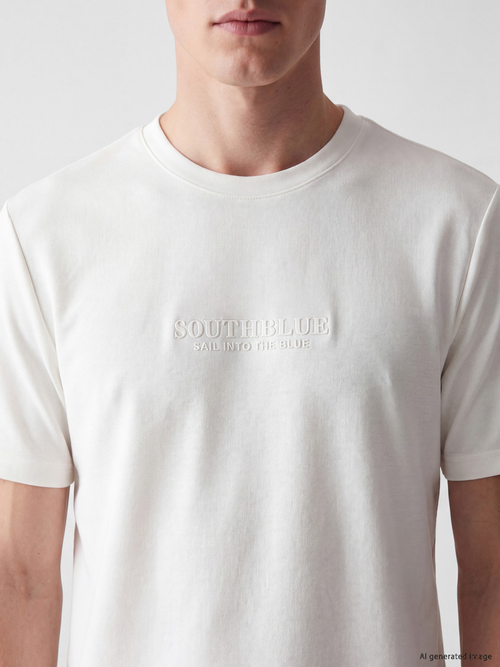 Crew Neck Printed Men's T-shirt-2