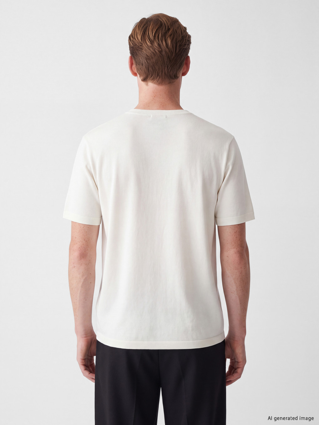 Crew Neck Printed Men's T-shirt-3