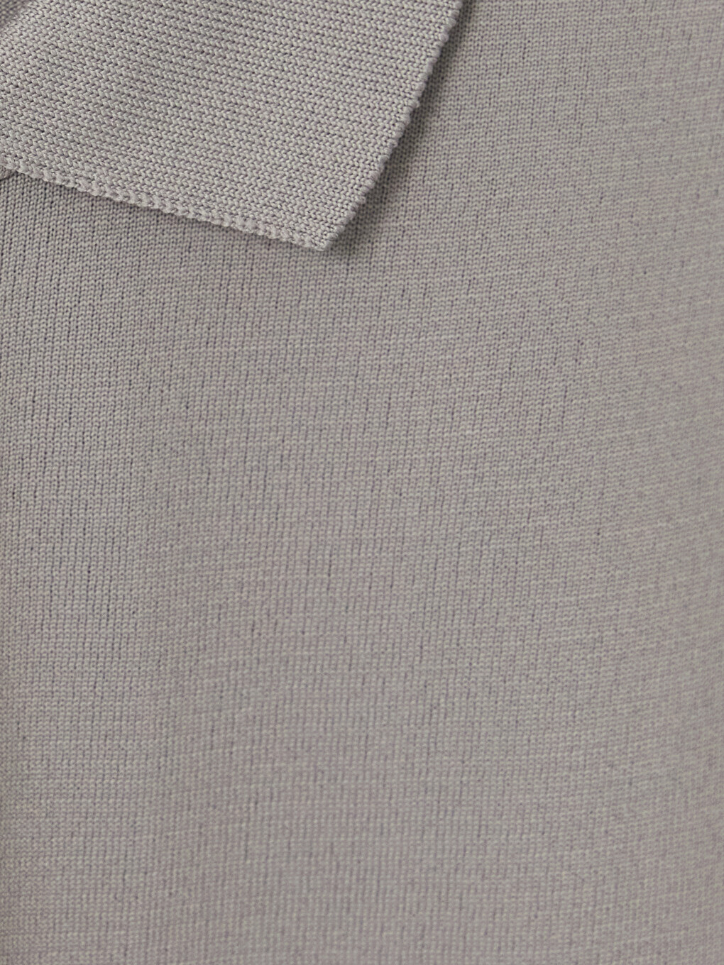 Polo Collar Men's Knitwear T-shirt-6