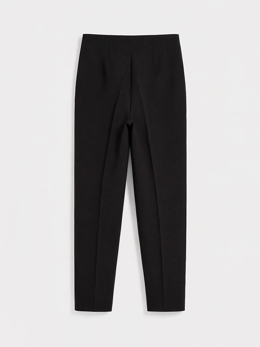Carrot Fit Women's Fabric Trousers-1